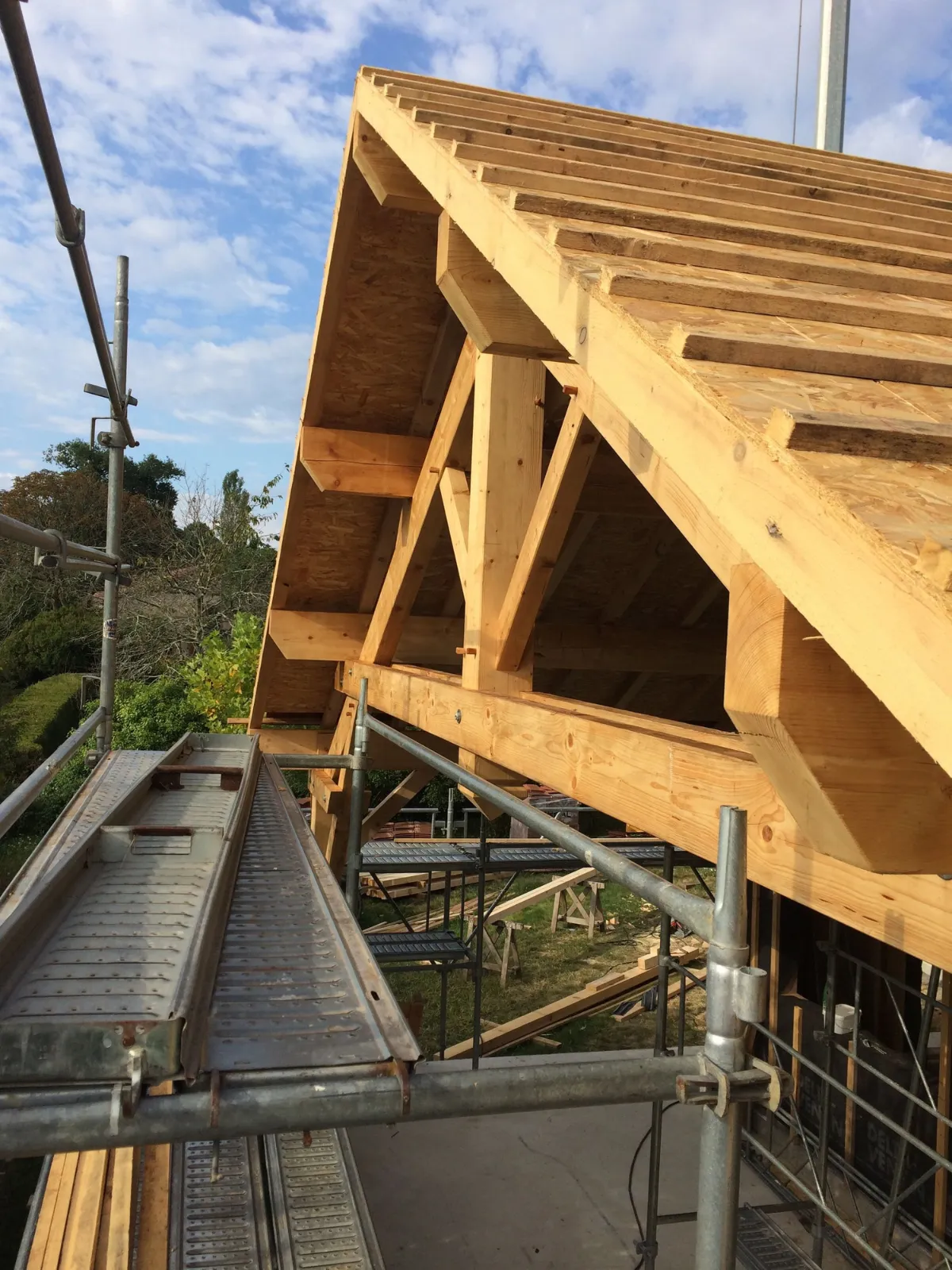 Travaux charpente bois Val-de-Marne